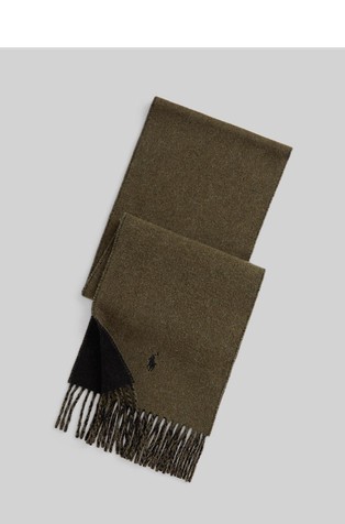 Reversible Wool-blend Scarf