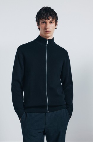 Kardigan s patentnim zatvaračem