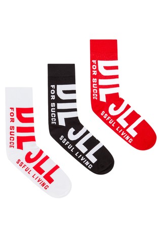 Paket od 3 para čarapa s maxi logotipom