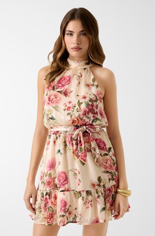 Floral mini dress