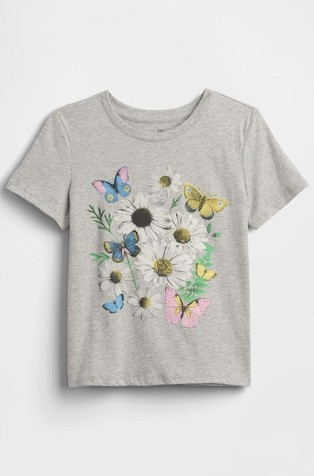 Majica kratkih rukava s printom za djevojčice