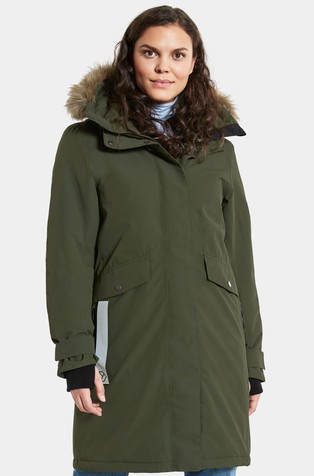 Erika podstavljena parka s kapuljačom