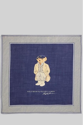 Polo Bear marama od vune i svile