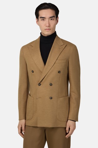 Vuneni sako s dvorednim kopčanjem