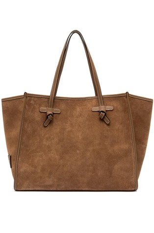 Marcella tote in suede