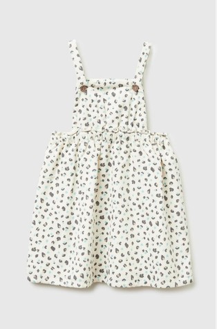 Baršunasta haljina s uzorkom