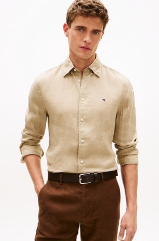 Regular Fit Linen Shirt