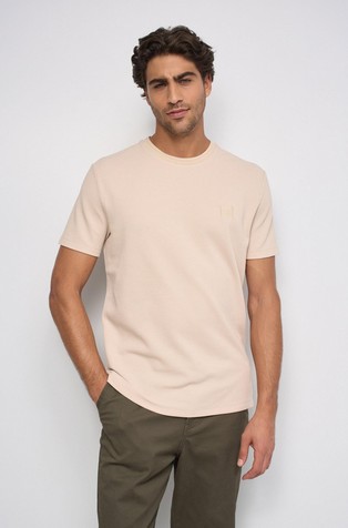 Textured T-shirt