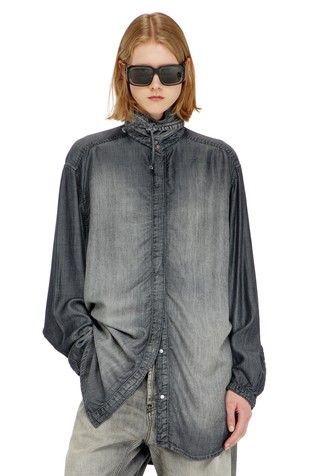 Shirt in dégradé denim