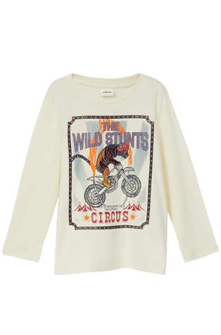 Pamučna majica dugih rukava s otiskom