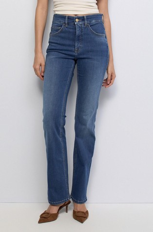 Faith Push In zvonaste jeans hlače