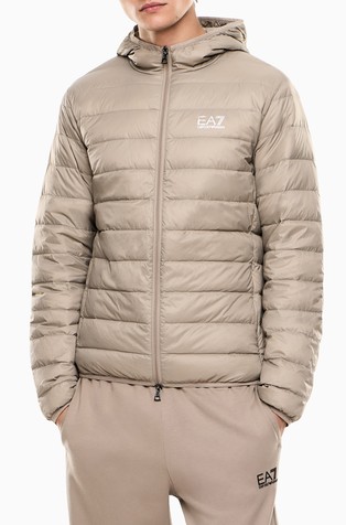 Core Identity down jacket with hood