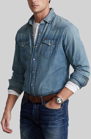 Classic Fit Western košulja