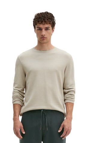 Sweater in organic cotton
