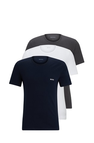 Paket od 3 pamučne potkošulje kratkih rukava