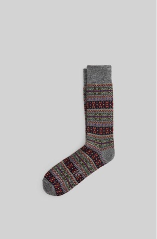 Čarape s Fair Isle uzorkom