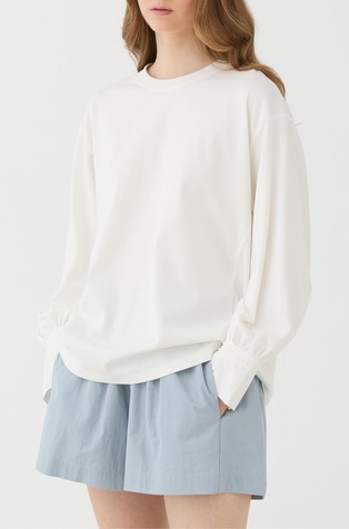 Pulover s manšetama na kopčanje