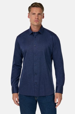 Regular fit košulja od pamučnog jerseya