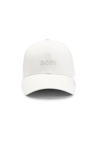 Cotton-twill cap with embroidered logo