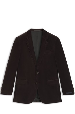 Beckham x Boss sako od pamučnog baršuna