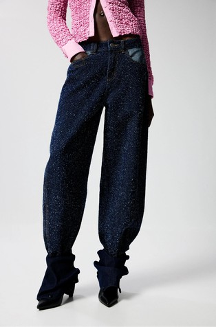 Dvobojne jeans hlače