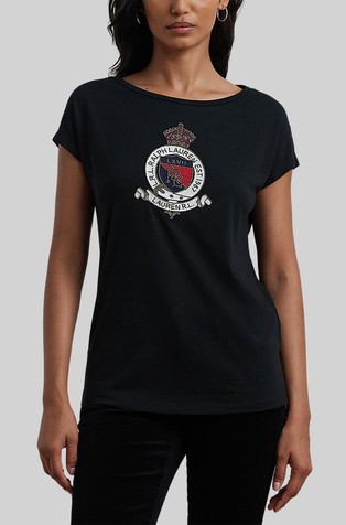 Majica od pamučne jersey tkanine s našivkom