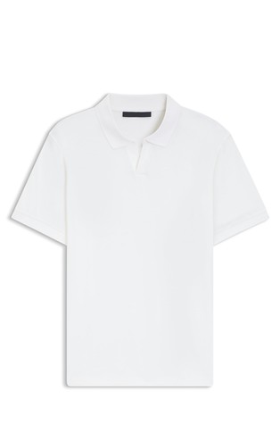 Beckham x Boss polo shirt in cotton and silk