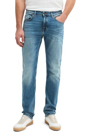 Regular fit jeans in stretch organic cotton