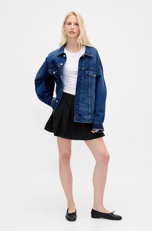 Pleated Mini Skort
