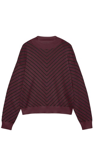 VMCAPRICORN pleten pulover s uzorkom