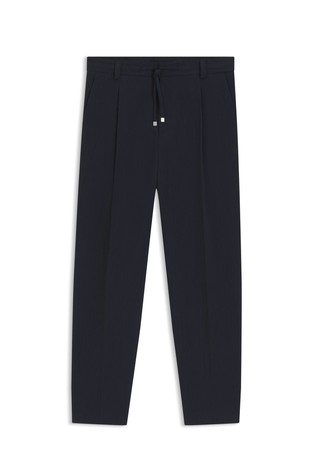 Modern-fit trousers with pleats