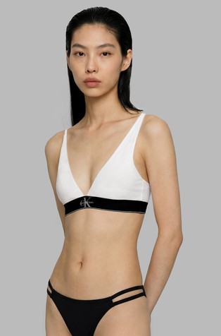 Trokutast bralette grudnjak - Graphic Monogram Microfibre Stretch