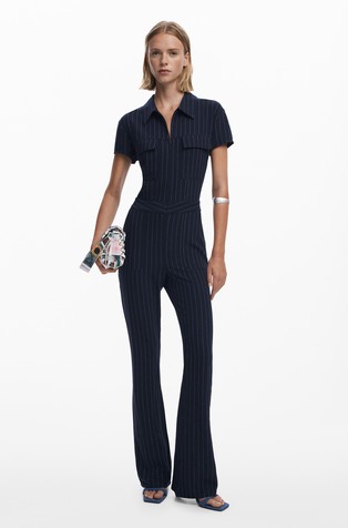 Kombinezon s prugastim uzorkom