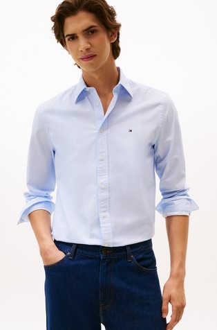 TH Flex regular fit košulja od popelina