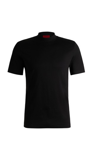 Slim fit pamučna majica kratkih rukava