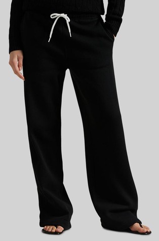 Fleece Wide-leg Sweatpant