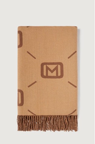 Šal sa žakard logo uzorkom