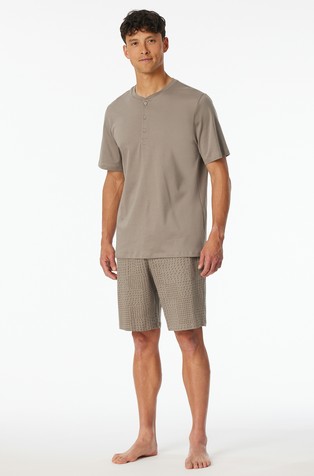 Fine Interlock - pidžama kratkih rukava