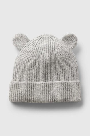 Pletena kapa s ušima za djecu dječake
