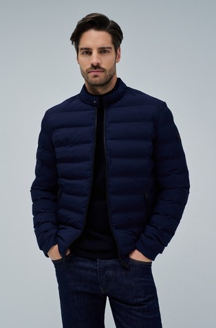 Regular fit vodoodbojna prošivena jakna