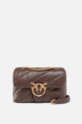 Mini Love Bag Puff Maxi prošivena kožna torbica