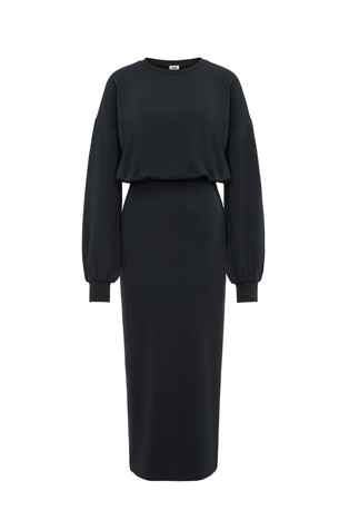 Haljina od rastezljive pamučne tkanine