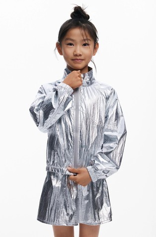 Obostrana sjajna jakna