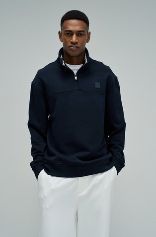 Pulover s djelomičnim kopčanjem