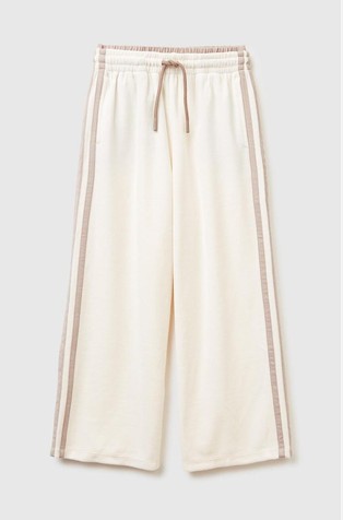 Plišani donji dio trenirke sa širokim nogavicama