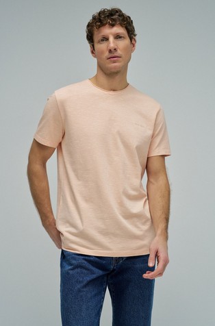 Cotton T-shirt with branding