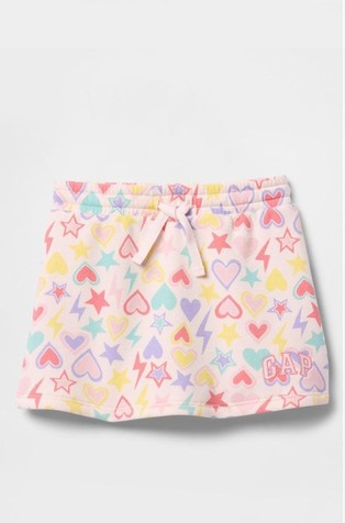 Gap logo suknja s ušivenim kratkim hlačama za djevojčice