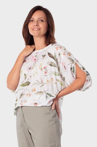 Bluza s cvjetnim uzorkom