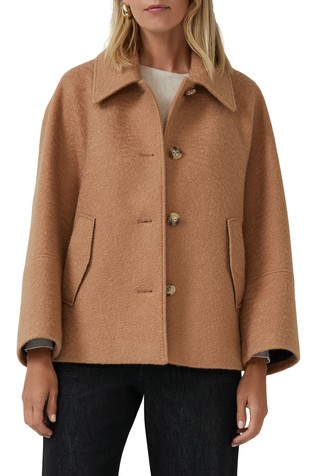 Široka jakna od bukléa