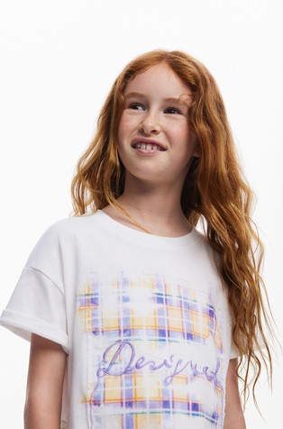 Majica kratkih rukava s izvezenim logotipom